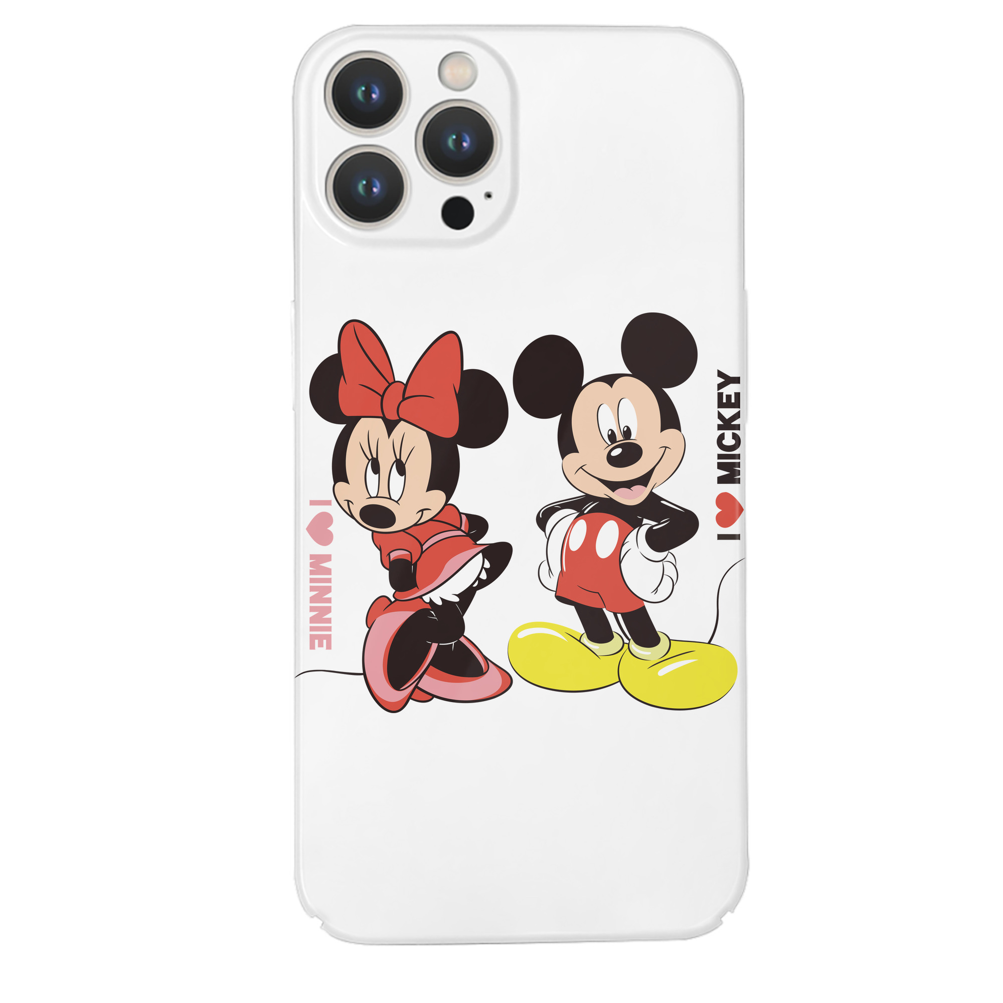 （画像用） ミッキーマウス Mickey Mouse 【iPhone 14シリーズ対応】ハードケース